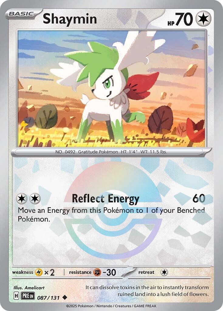 Pokemon: Shaymin (Poke Ball Pattern) card image