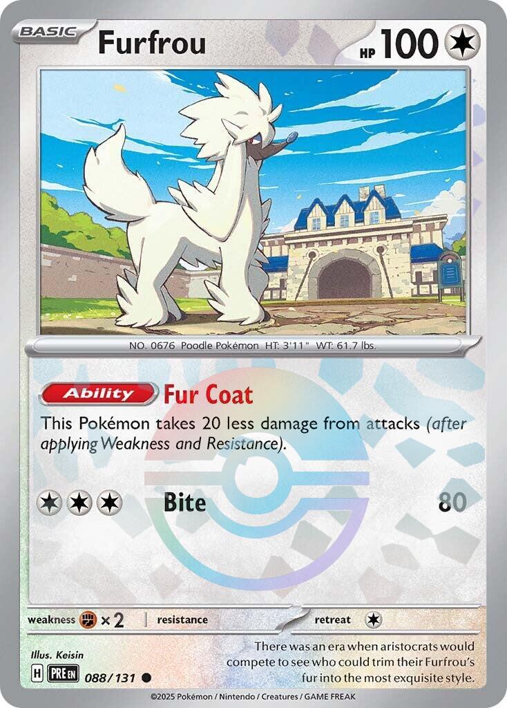 Pokemon: Furfrou (Poke Ball Pattern) card image