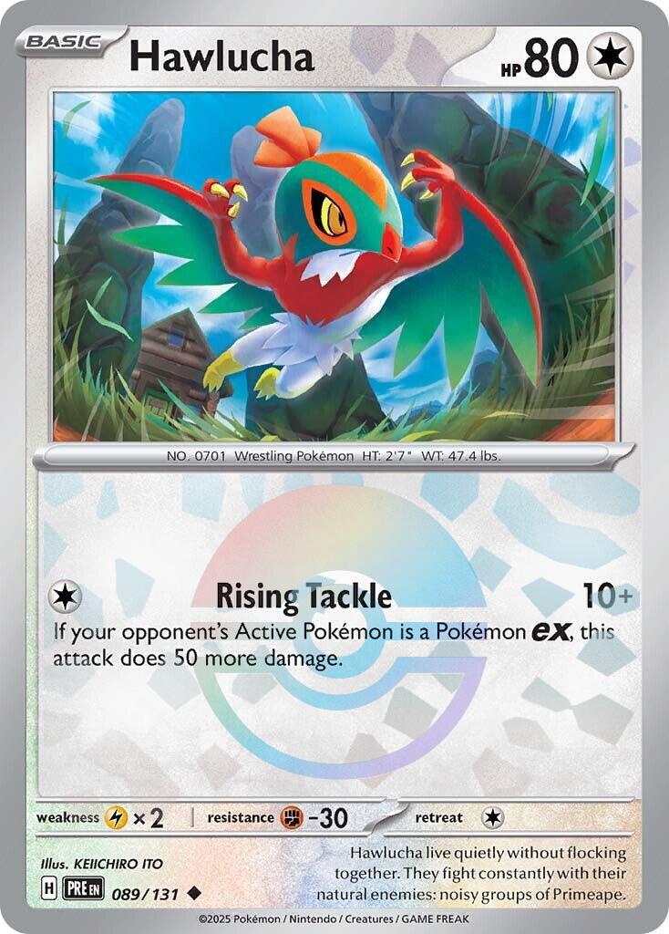 Pokemon: Hawlucha (Poke Ball Pattern) card image