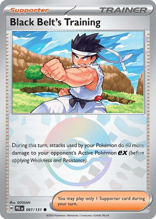 Pokemon: Black Belt's Training - 097/131 (Poke Ball Pattern) card image