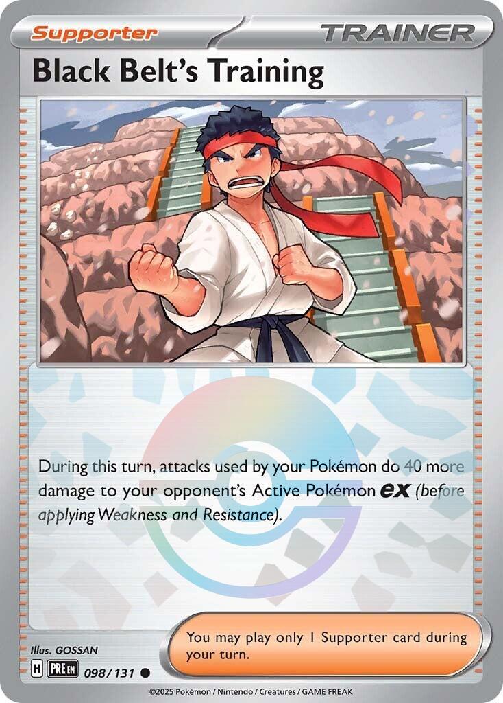 Pokemon: Black Belt's Training - 098/131 (Poke Ball Pattern) card image