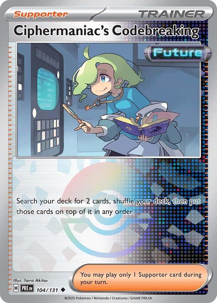 Pokemon: Ciphermaniac's Codebreaking (Poke Ball Pattern) card image