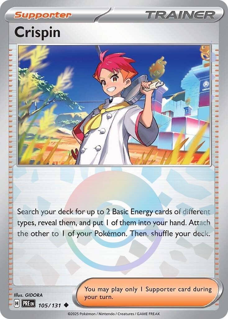 Pokemon: Crispin - 105/131 (Poke Ball Pattern) card image