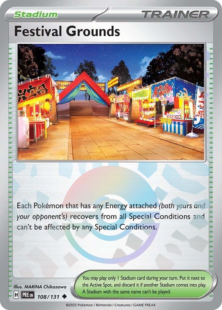 Pokemon: Festival Grounds (Poke Ball Pattern) card image