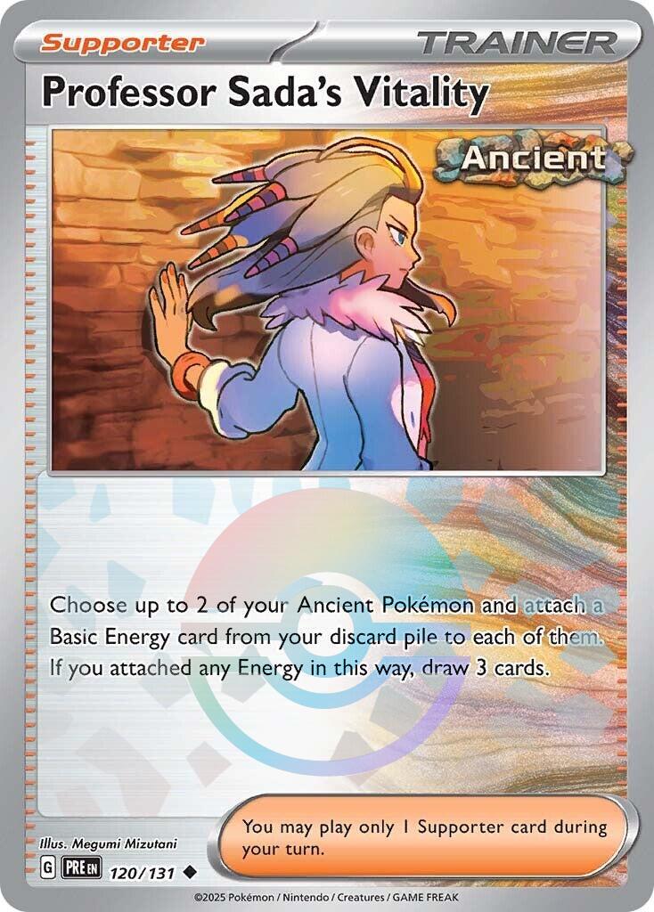 Pokemon: Professor Sada's Vitality (Poke Ball Pattern) card image