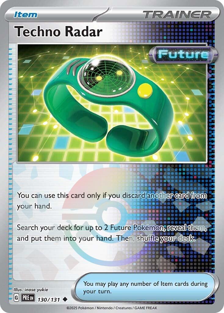 Pokemon: Techno Radar (Poke Ball Pattern) card image