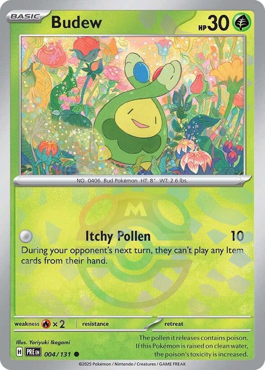 Pokemon: Budew (Master Ball Pattern) card image