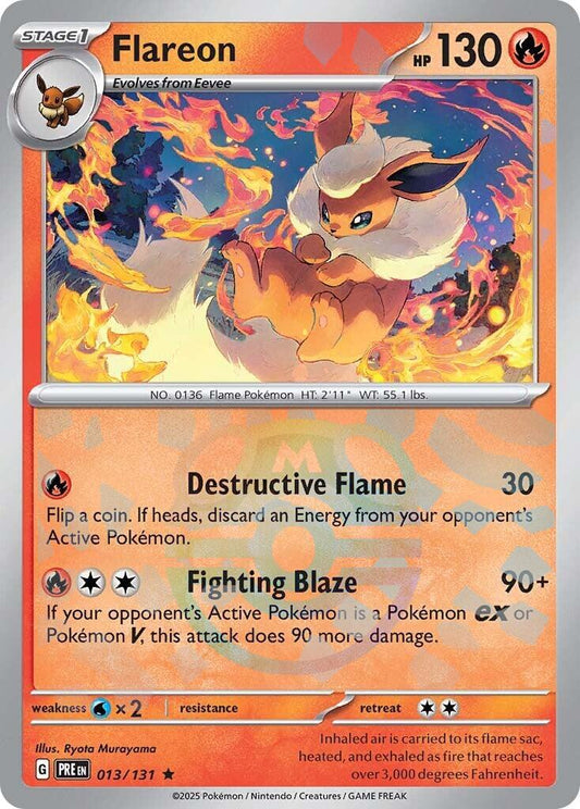 Pokemon: Flareon (Master Ball Pattern) card image