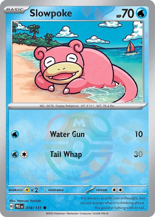 Pokemon: Slowpoke (Master Ball Pattern) card image