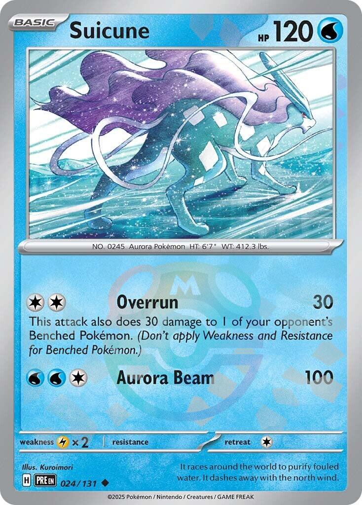 Pokemon: Suicune (Master Ball Pattern) card image