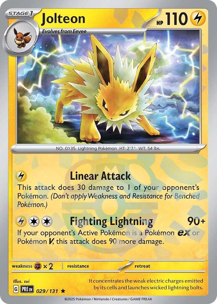 Pokemon: Jolteon (Master Ball Pattern) card image