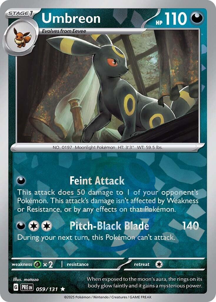 Pokemon: Umbreon (Master Ball Pattern) card image