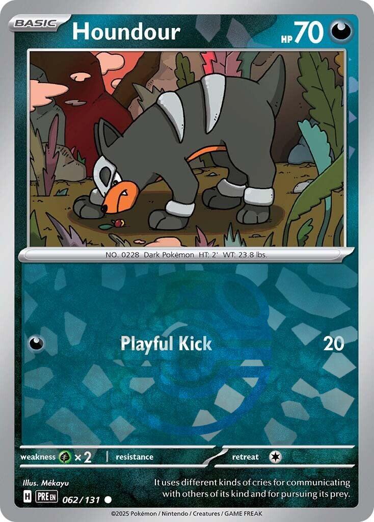 Pokemon: Houndour (Master Ball Pattern) card image