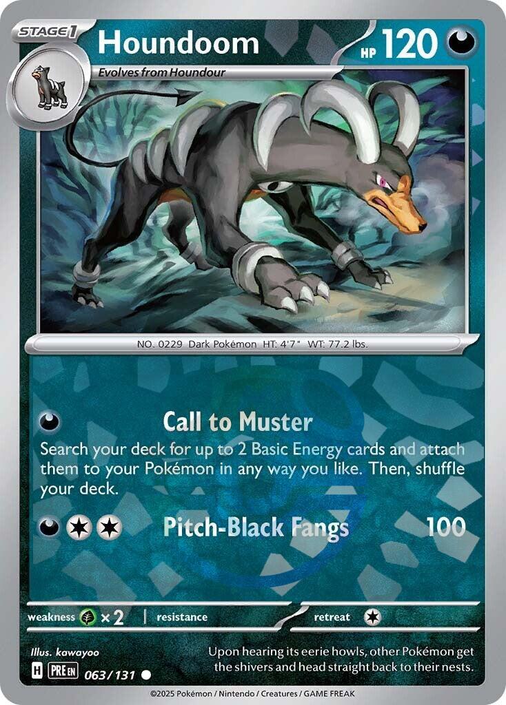 Pokemon: Houndoom (Master Ball Pattern) card image