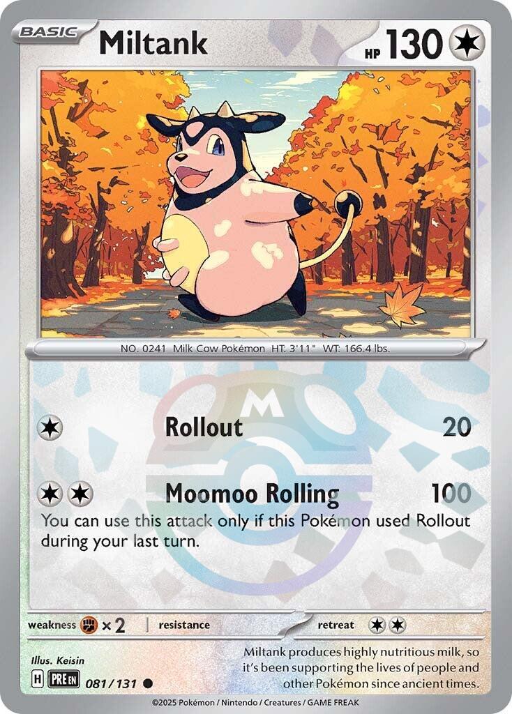 Pokemon: Miltank (Master Ball Pattern) card image