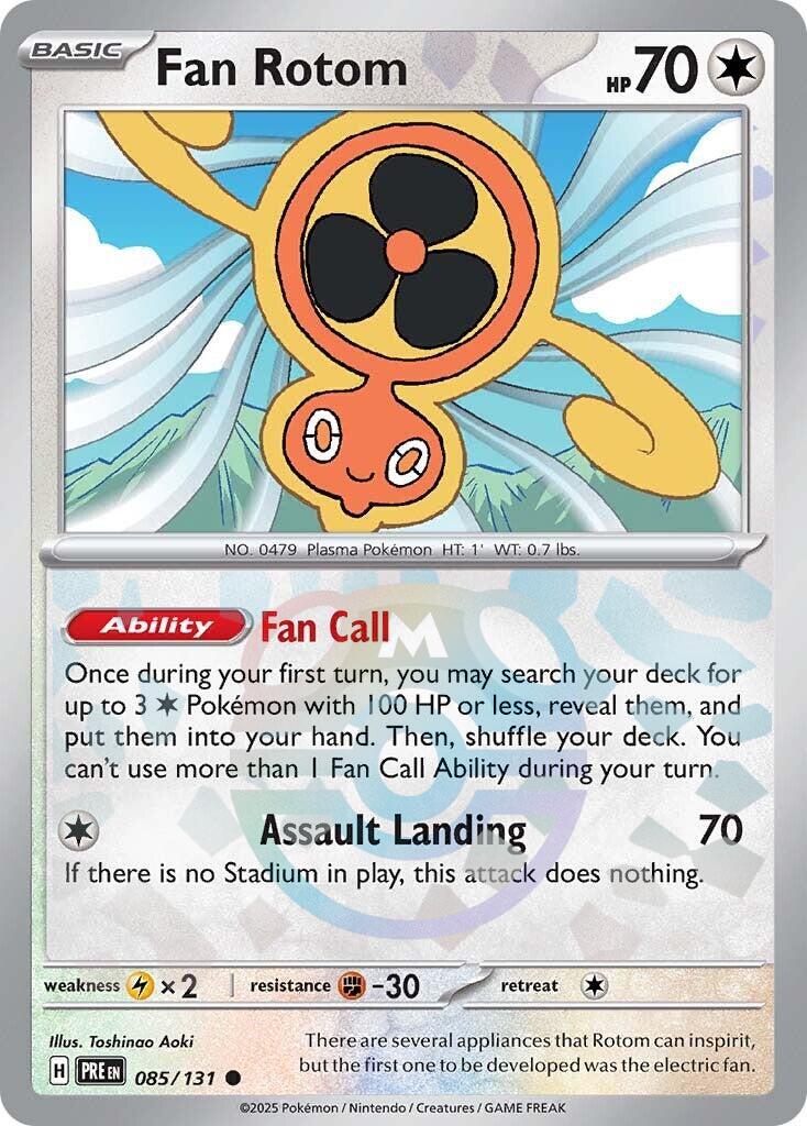 Pokemon: Fan Rotom (Master Ball Pattern) card image