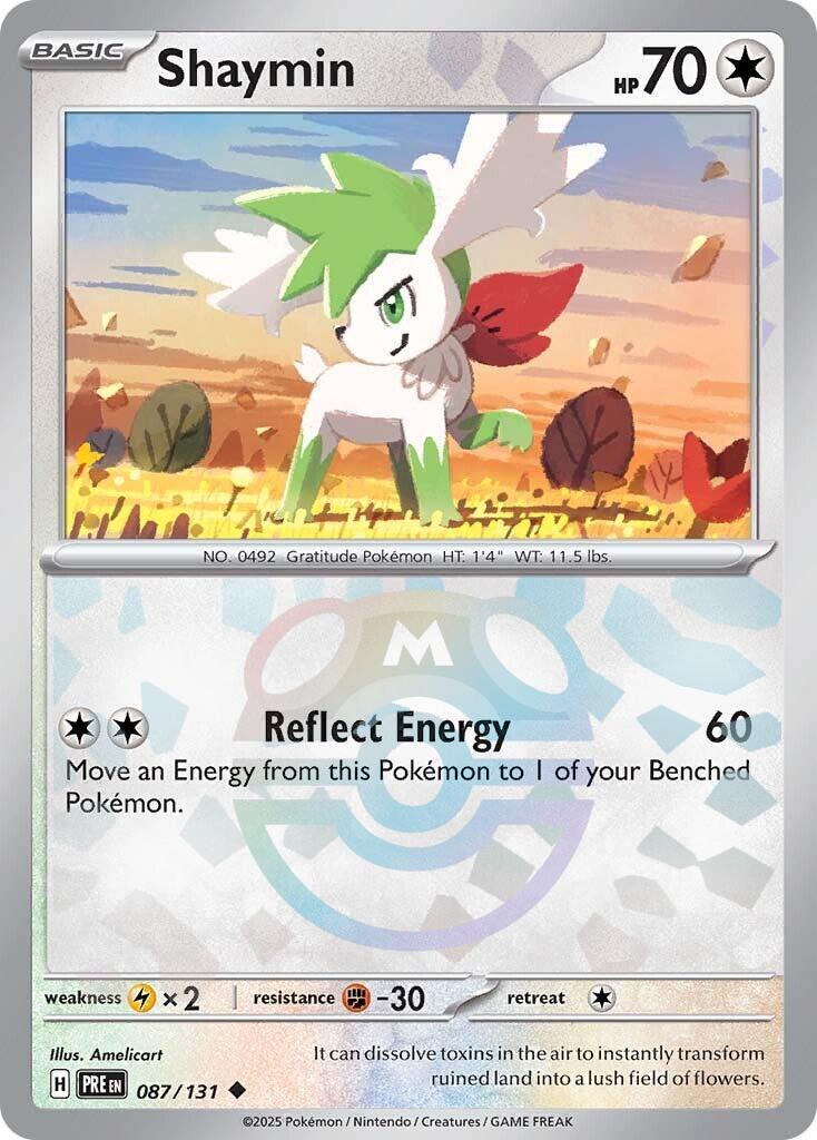 Pokemon: Shaymin (Master Ball Pattern) card image