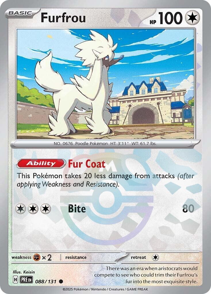 Pokemon: Furfrou (Master Ball Pattern) card image