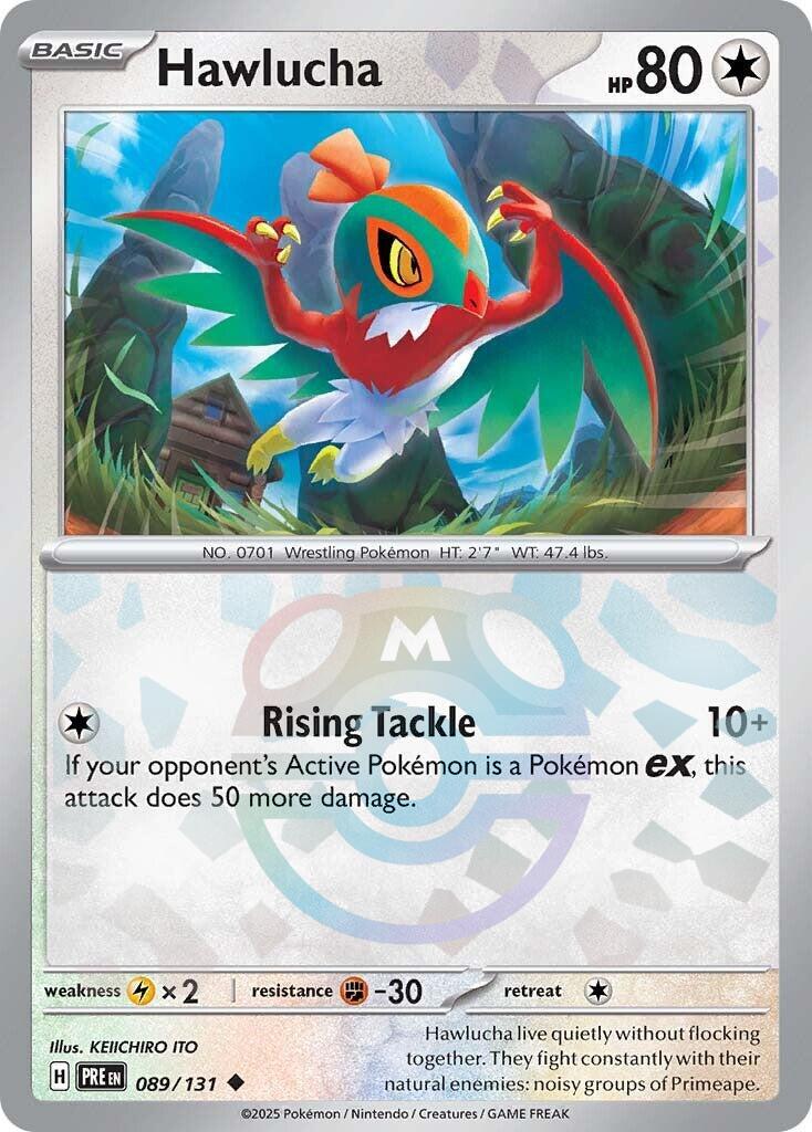 Pokemon: Hawlucha (Master Ball Pattern) card image