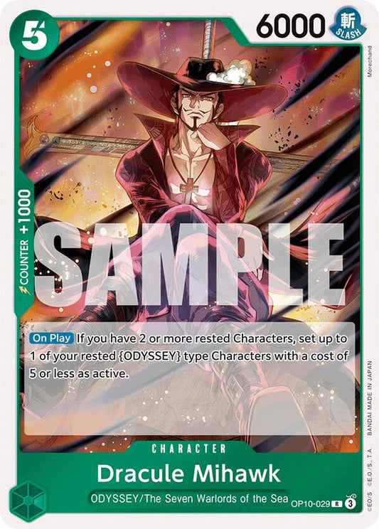 One Piece Card Game: Dracule Mihawk card image