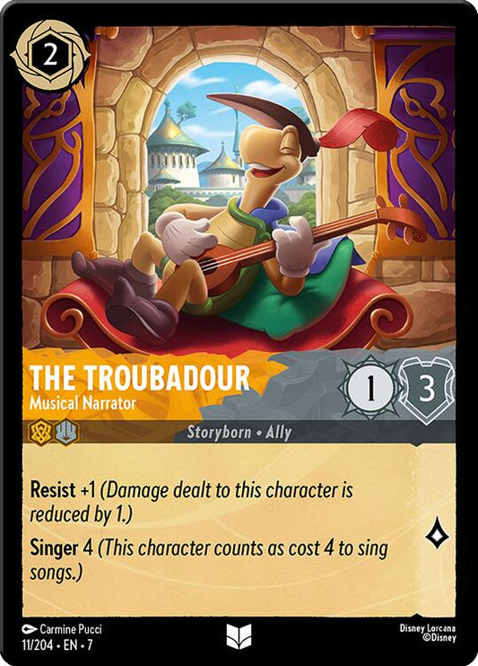 Disney Lorcana: The Troubadour - Musical Narrator card image