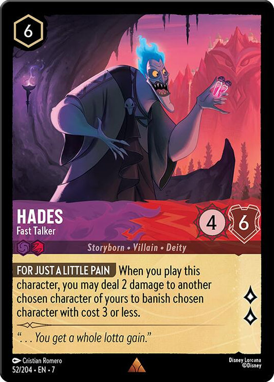 Disney Lorcana: Hades - Fast Talker card image