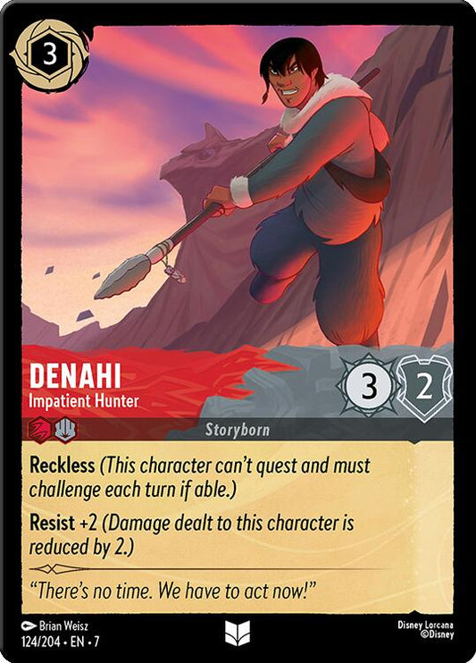 Disney Lorcana: Denahi - Impatient Hunter card image