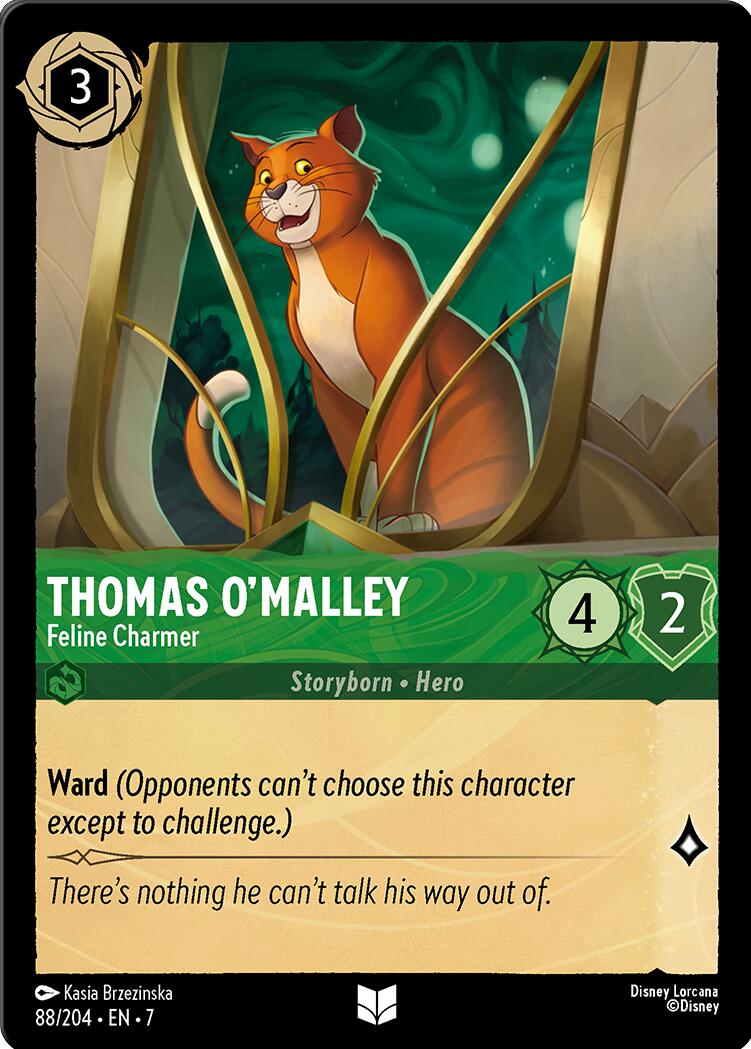 Disney Lorcana: Thomas O'Malley - Feline Charmer card image