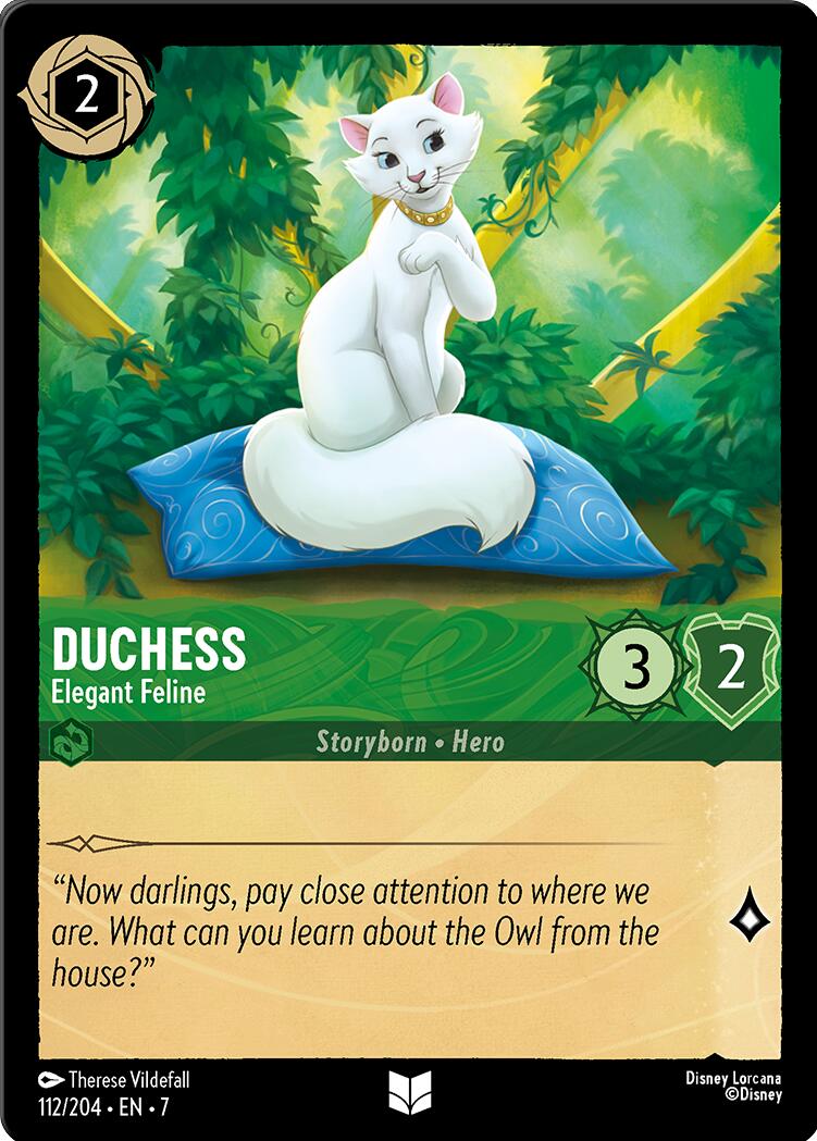 Disney Lorcana: Duchess - Elegant Feline card image