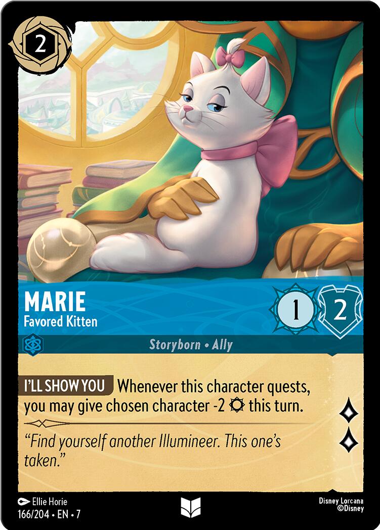 Disney Lorcana: Marie - Favored Kitten card image