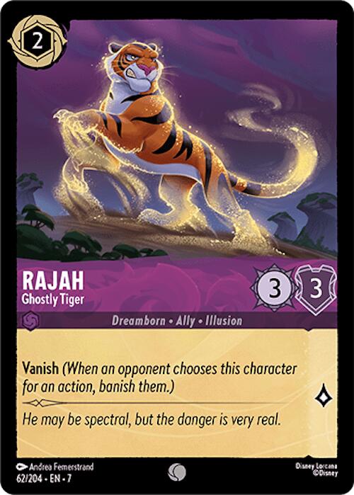 Disney Lorcana: Rajah - Ghostly Tiger card image