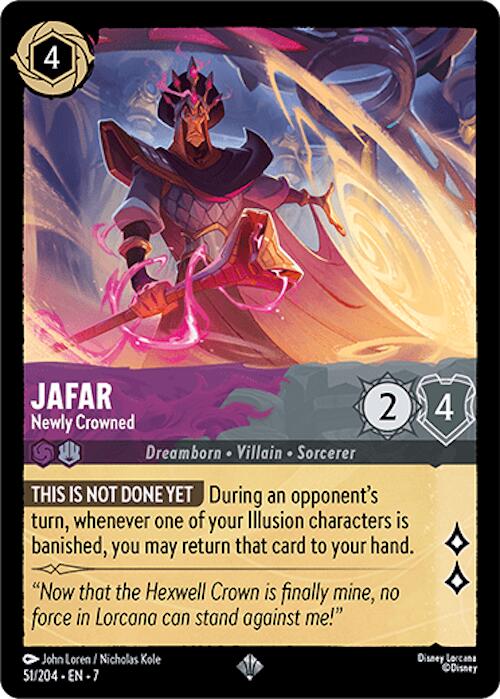 Disney Lorcana: Jafar - Newly Crowned card image