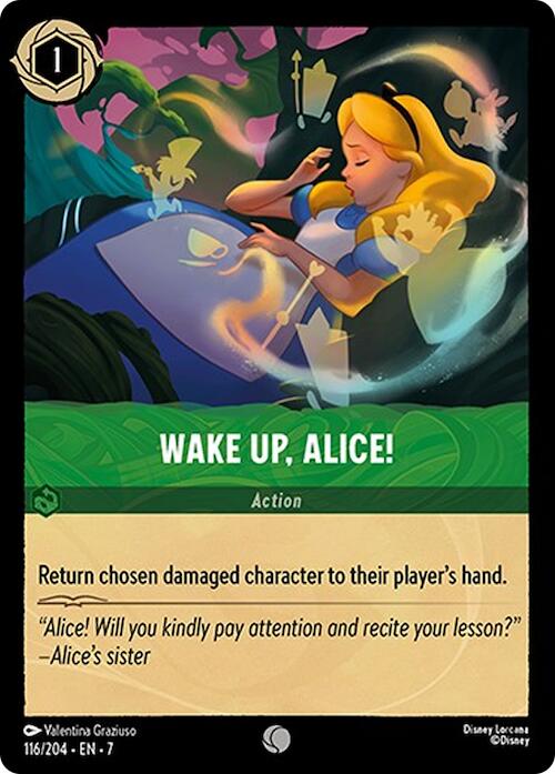 Disney Lorcana: Wake Up, Alice! card image