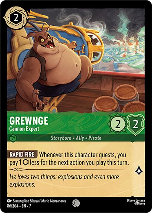 Disney Lorcana: Grewnge - Cannon Expert card image