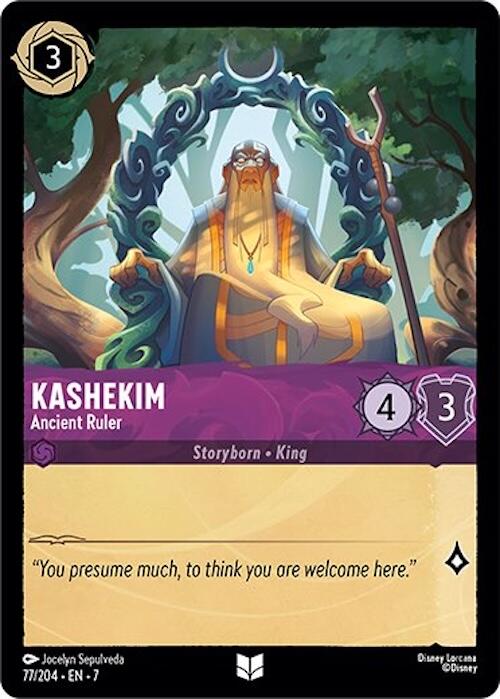 Disney Lorcana: Kashekim - Ancient Ruler card image