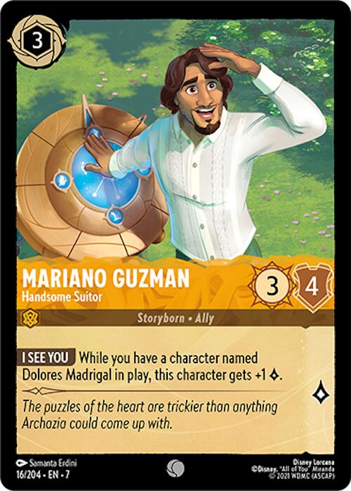 Disney Lorcana: Mariano Guzman - Handsome Suitor card image