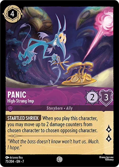 Disney Lorcana: Panic - High-Strung Imp card image