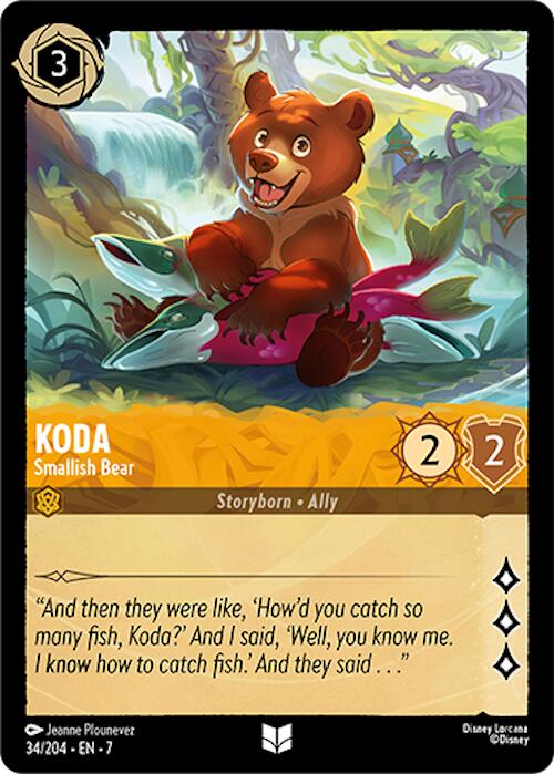 Disney Lorcana: Koda - Smallish Bear card image