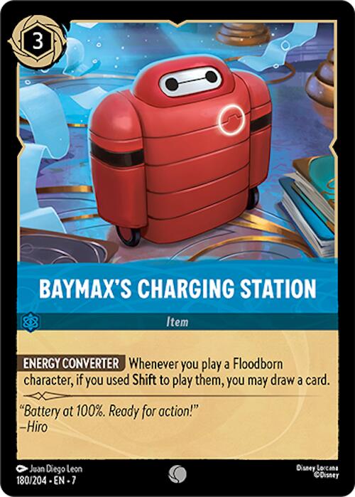 Disney Lorcana: Baymax's Charging Station card image