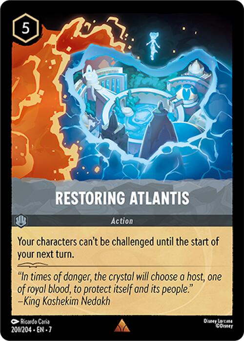 Disney Lorcana: Restoring Atlantis card image