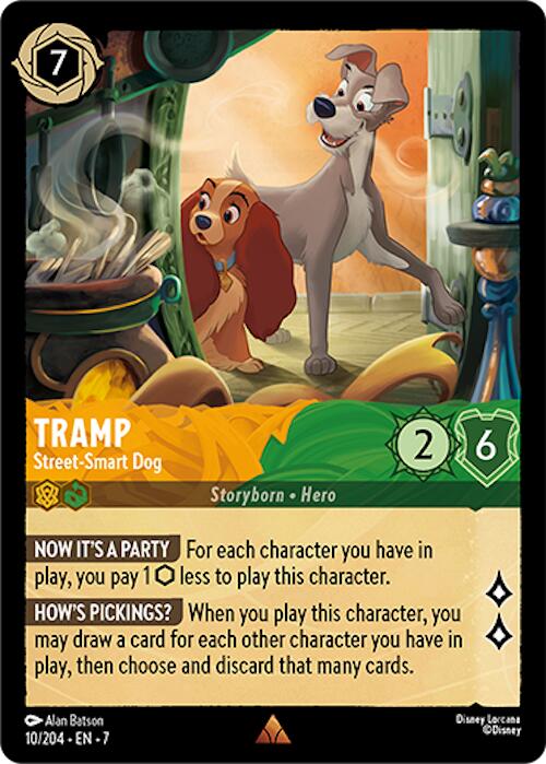 Disney Lorcana: Tramp - Street-Smart Dog card image