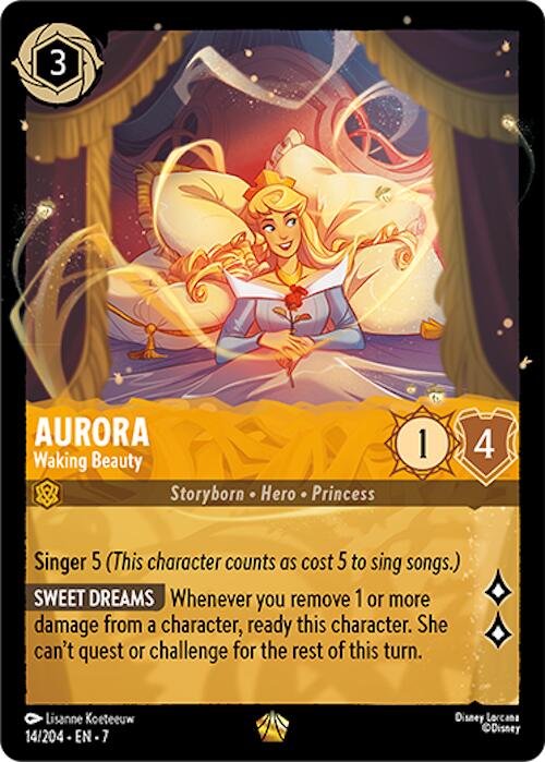 Disney Lorcana: Aurora - Waking Beauty card image