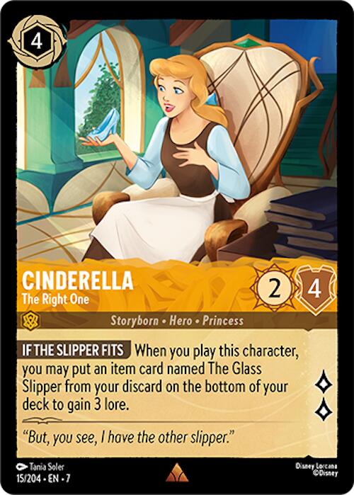 Disney Lorcana: Cinderella - The Right One card image