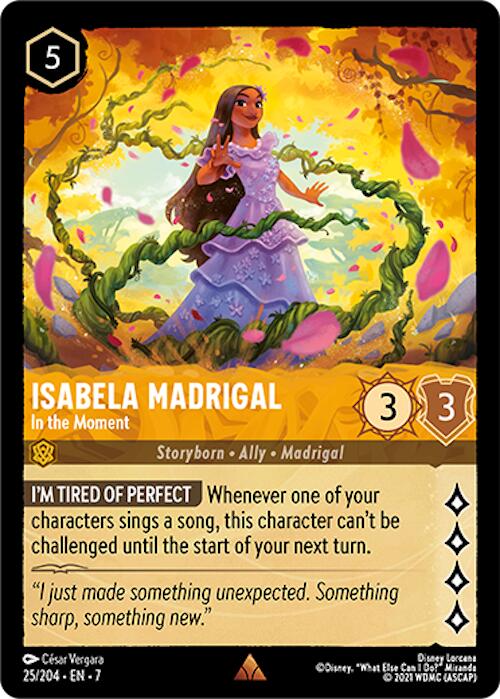 Disney Lorcana: Isabela Madrigal - In the Moment card image