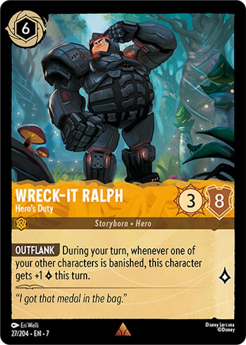 Disney Lorcana: Wreck It Ralph - Hero's Duty card image