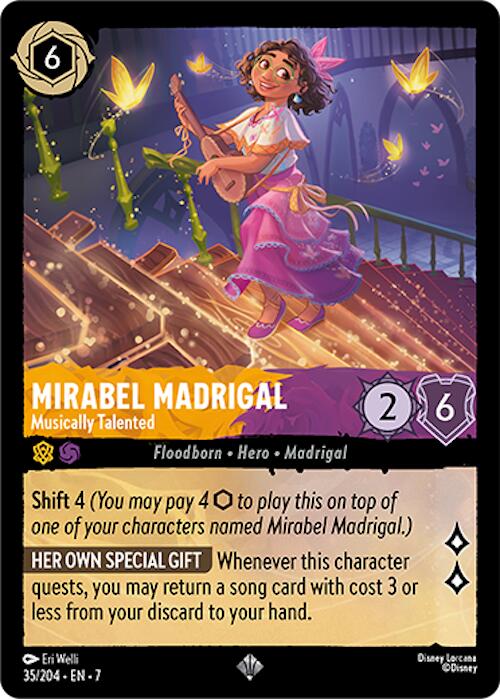 Disney Lorcana: Mirabel Madrigal - Musically Talented card image