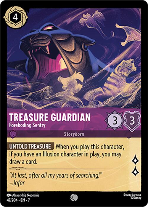 Disney Lorcana: Treasure Guardian - Foreboding Sentry card image