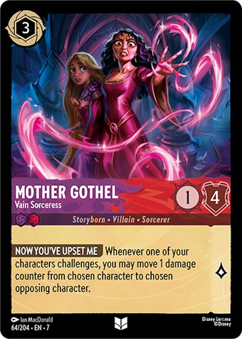 Disney Lorcana: Mother Gothel - Vain Sorceress card image