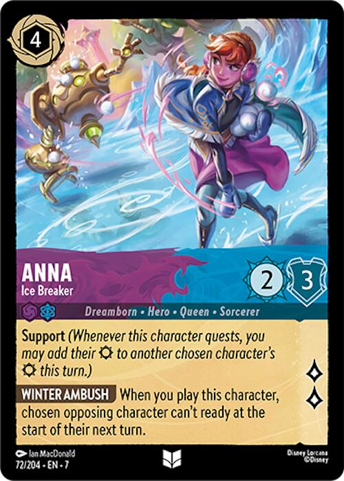 Disney Lorcana: Anna - Ice Breaker card image