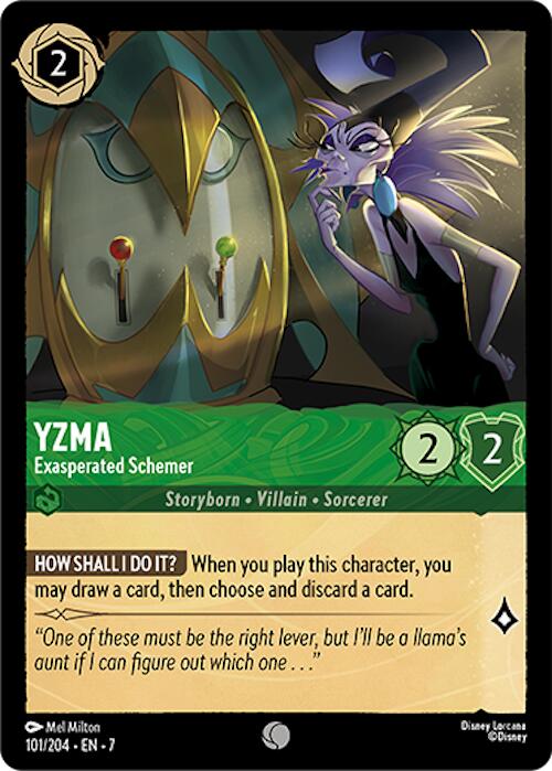 Disney Lorcana: Yzma - Exasperated Schemer card image